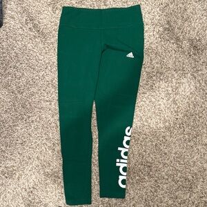 Adidas Leggings in Forest Green
